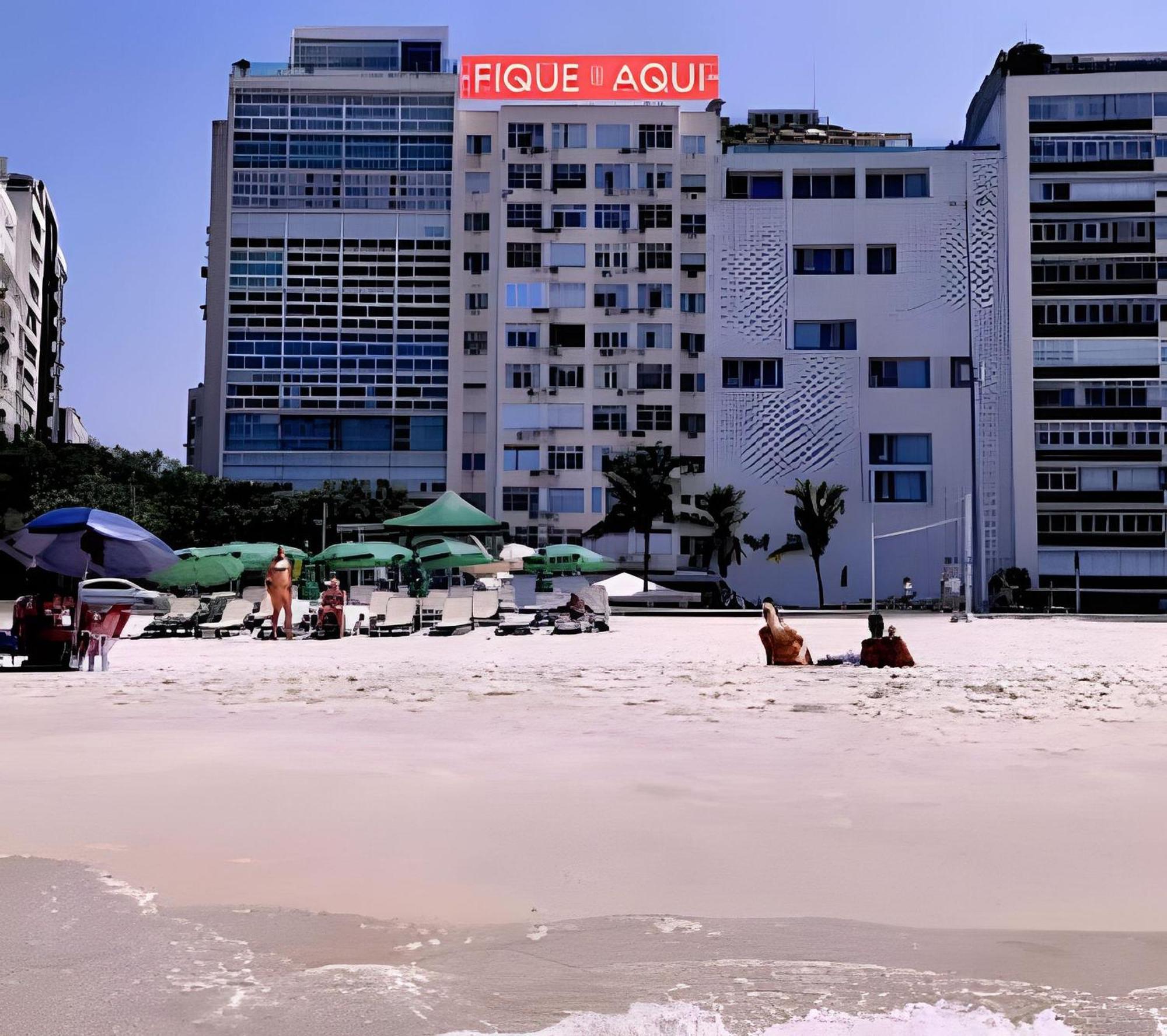 Studio Pe Na Areia Em Copacabana Rio de Janeiro Exteriér fotografie