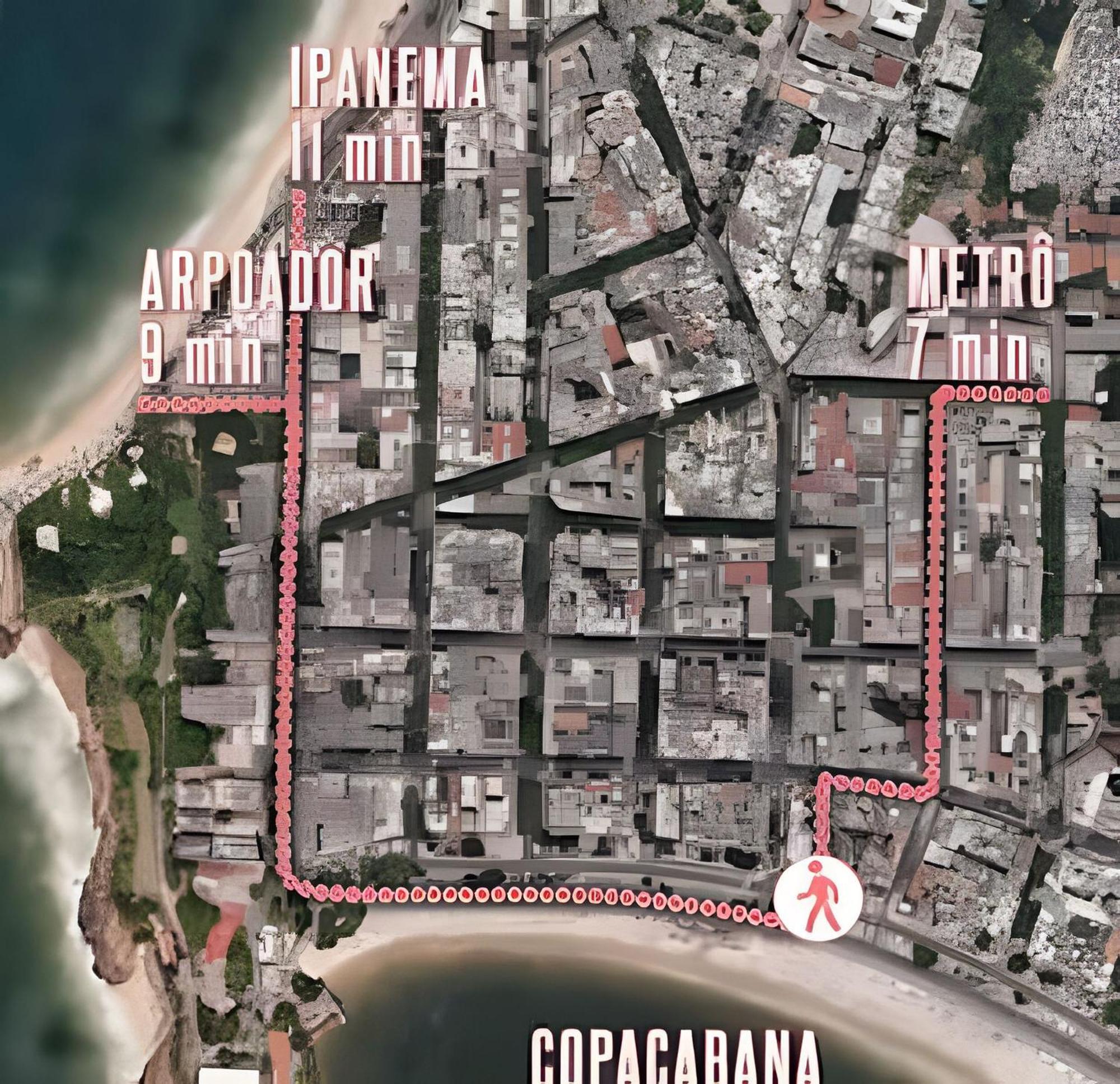 Studio Pe Na Areia Em Copacabana Rio de Janeiro Exteriér fotografie