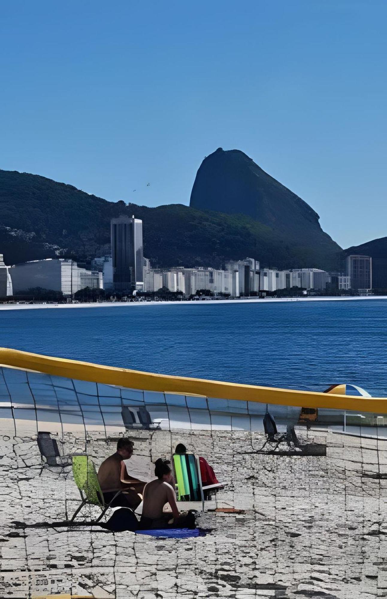 Studio Pe Na Areia Em Copacabana Rio de Janeiro Exteriér fotografie